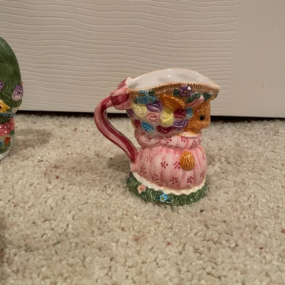 Springtime Ceramic Tea Set - Picture 9 of 11